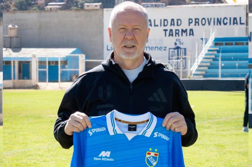 ¡Uno más! Mano Menezes visitó a ADT en Tarma