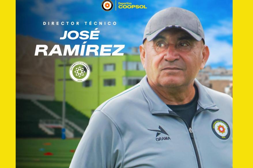 José Ramírez Cubas fue designado como nuevo DT de Coopsol