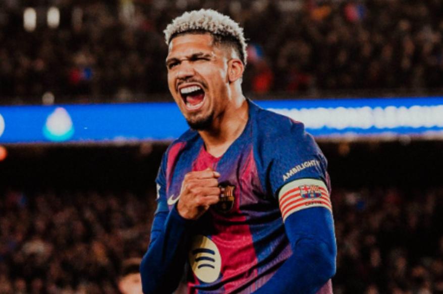 Ronald Araujo se despidió oficialmente del Barcelona