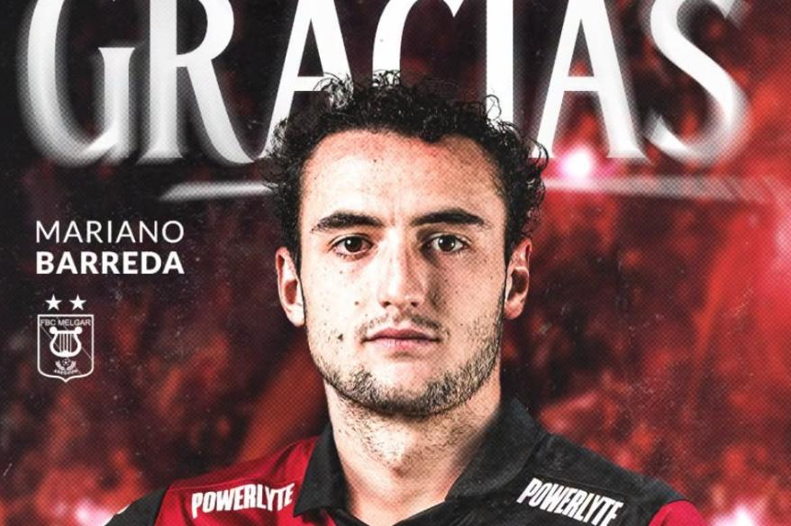 Melgar anunció la salida de Mariano Barreda