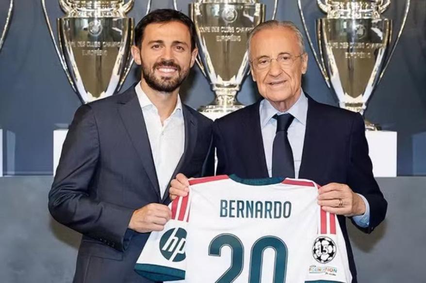 Bernardo Silva: "Desde pequeño tu sueño es jugar en un club como el Real Madrid"