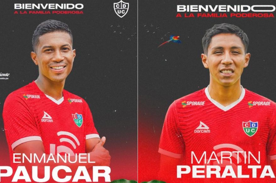 Unión Comercio anunció fichajes de Peralta y Páucar