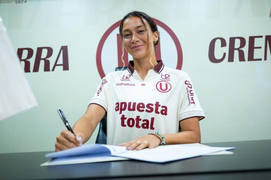 Grace Cagnina es nueva jugadora de Universitario