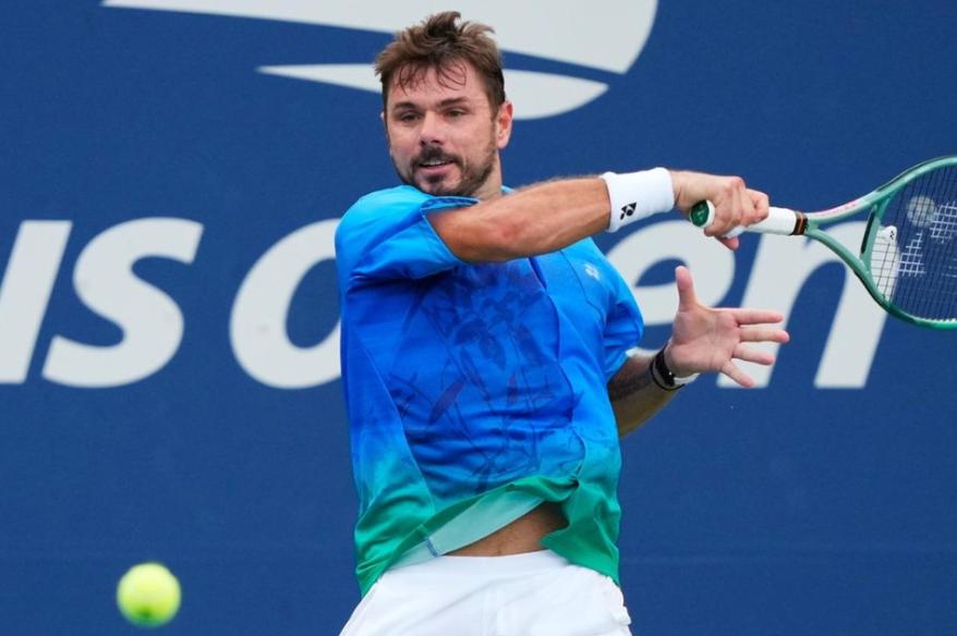Wawrinka perdió ante Berrettini en su despedida del US Open