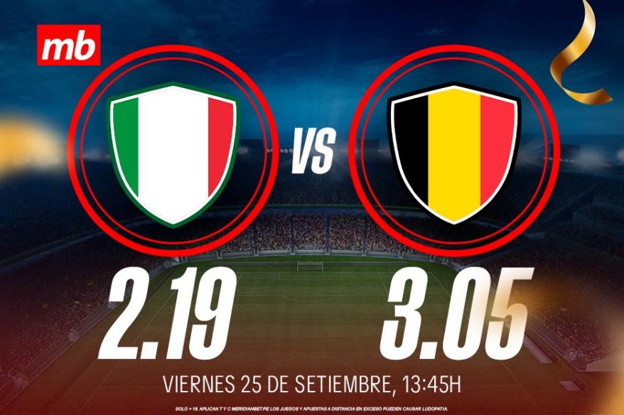 Italia vs Bélgica: ¡Gana un Volkswagen Nivus 0 km con Meridianbet y Kashio!
