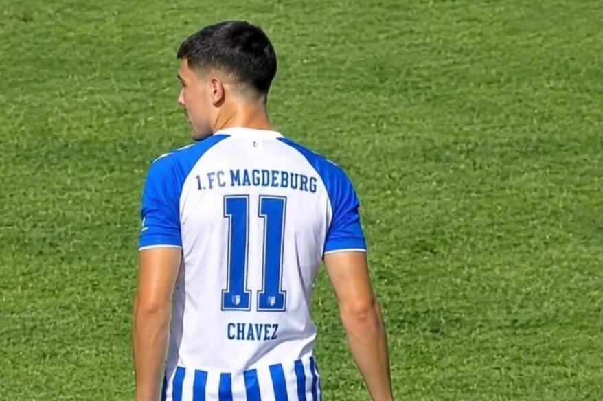 Felipe Chávez ingresó en empate de visita del FC Magdeburg por la Bundesliga 2