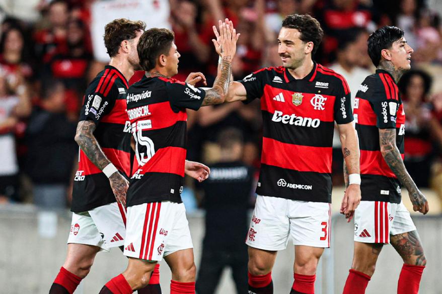 Flamengo venció a Mirassol y quedó cerca de la cima del Brasileirao