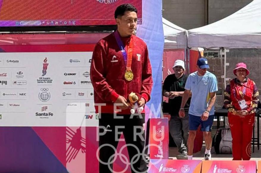 ¡Otro oro para el Perú! Jesús Poma festejó en Frontball individual