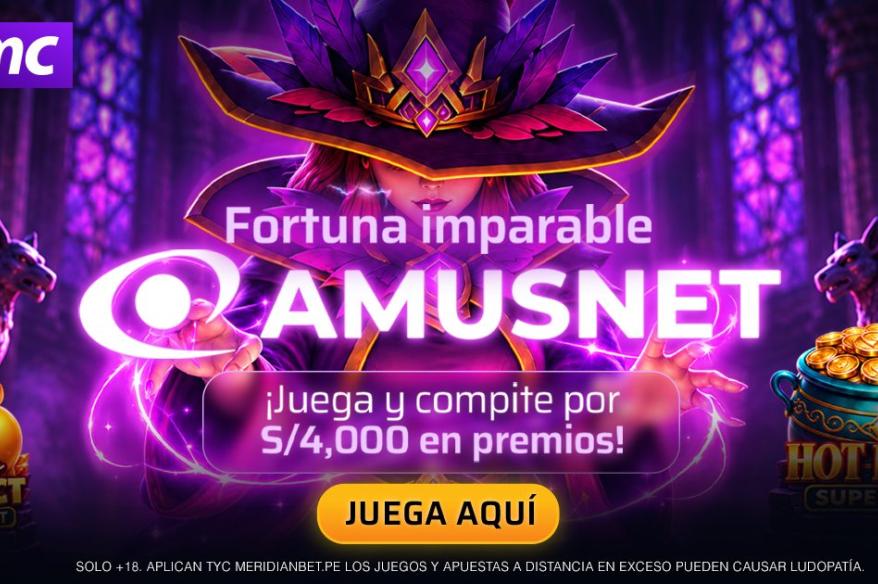 Fortuna Imparable llega a Meridian Casino con S/4,000