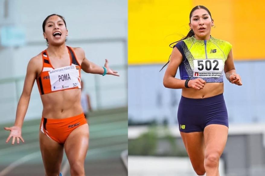 ¡Arriba, Perú! Poma y Arias conquistaron medallas en el Sudamericano de Atletismo U23