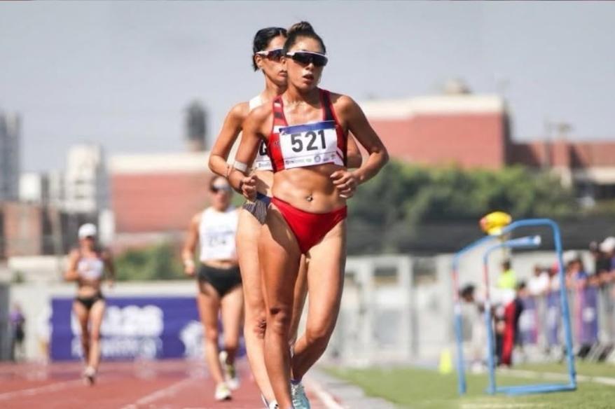 ¡Arriba Perú! Mary Luz Andía logró medalla de oro en la Lusatian Race Walking 2026