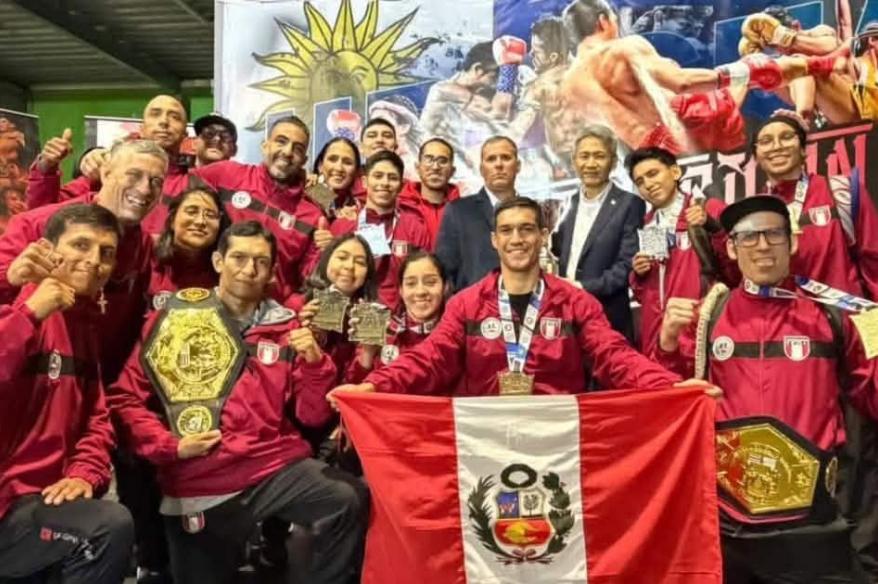 Muay thai peruano ganó 11 medallas y finalizó en el segundo puesto en el Panamericano