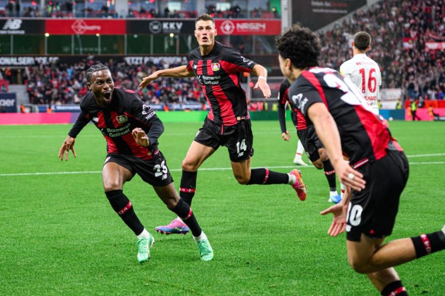 Bayer Leverkusen venció por 2-1 a Friburgo