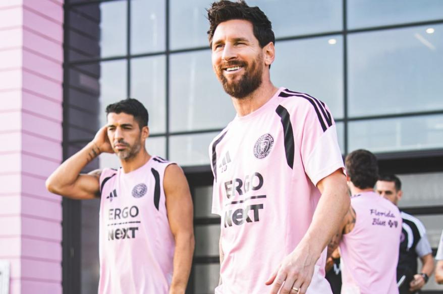 Messi volvió a los trabajos con Inter Miami