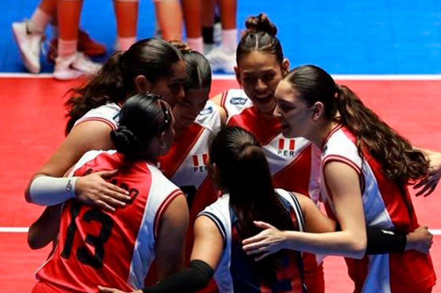 ¡A 'semis'! Perú venció a Uruguay y se quedó con el Grupo A del Sudamericano de Vóley Sub 19