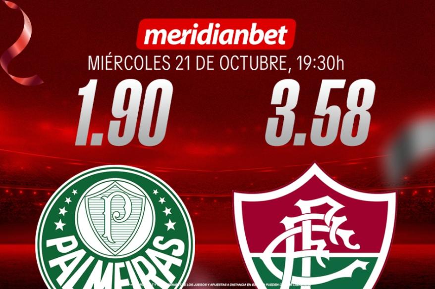 El Palmeiras vs Fluminense se juega en Meridianbet. Regístrate con el código 2835 y vive la Copa Libertadores con toda la emoción. Además, deposita desde S/100 usando Kashio y participa por un Volkswagen Nivus 0KM.