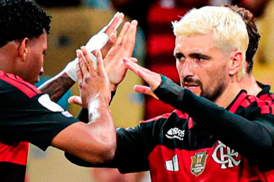 ¡Se lavó la cara! Flamengo venció 3-2 a Atlético Mineiro