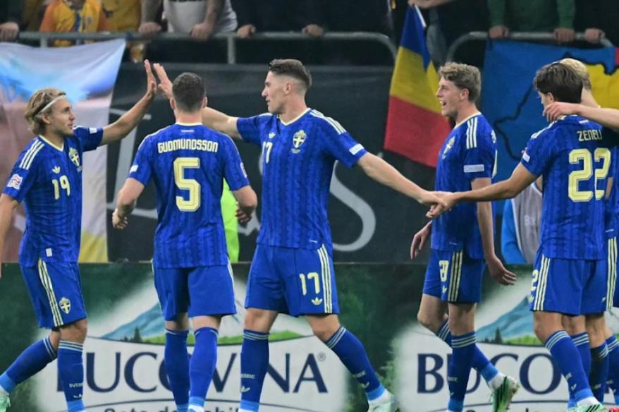 Suecia venció por la mínima a Rumania