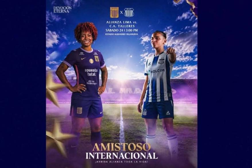 Alianza Lima Femenino pactó amistoso ante club argentino