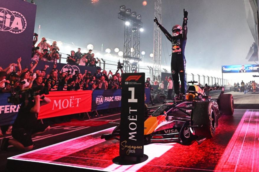 Verstappen ganó el Gran Premio de Singapur