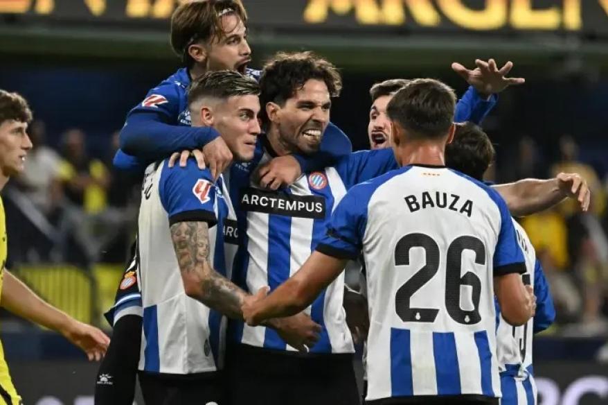 ¡Triunfazo del Espanyol! Venció al Villarreal y salió de la zona de descenso