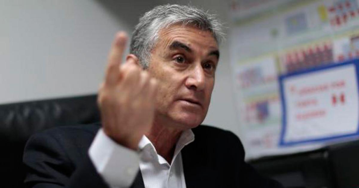 Juan Carlos Oblitas, director deportivo de la FPF