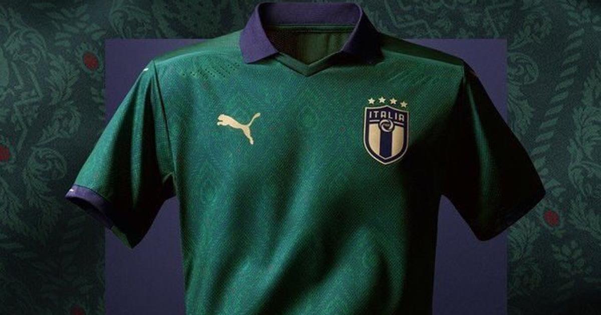 Italia estrenará camiseta verde