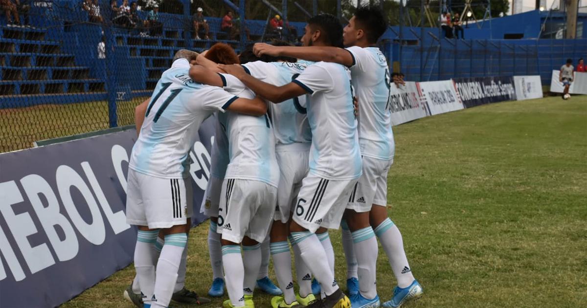 Sudamericano Sub15 Argentina le dio paliza a Chile en el debut