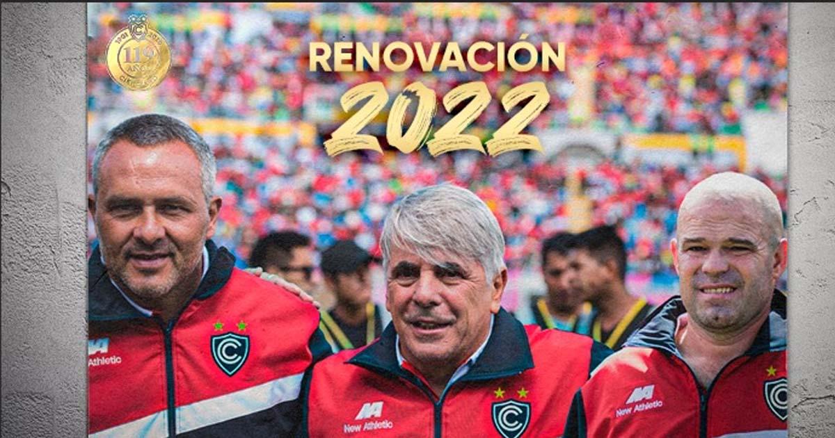 Cienciano renovó contrato de Marcelo Grioni hasta el 2022 ...