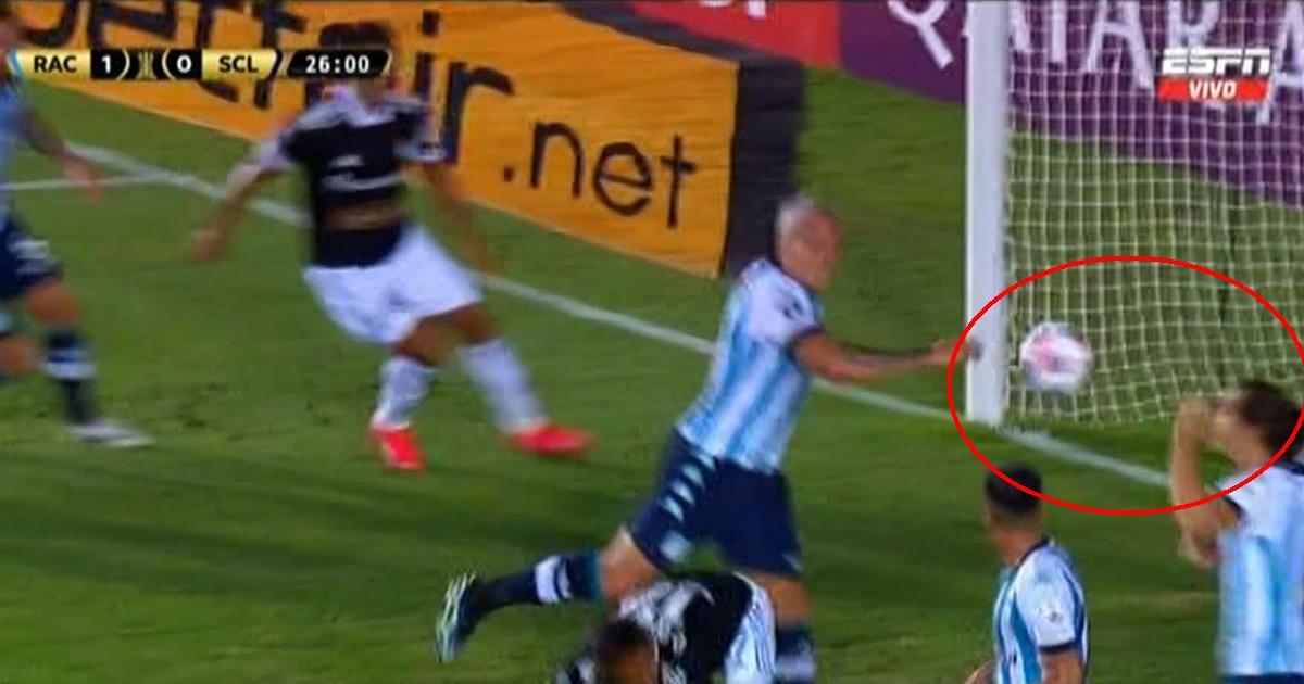 Sporting Cristal vs. Racing: Lucas Orbán y la mano que debió ser penal para los celestes | VIDEO
