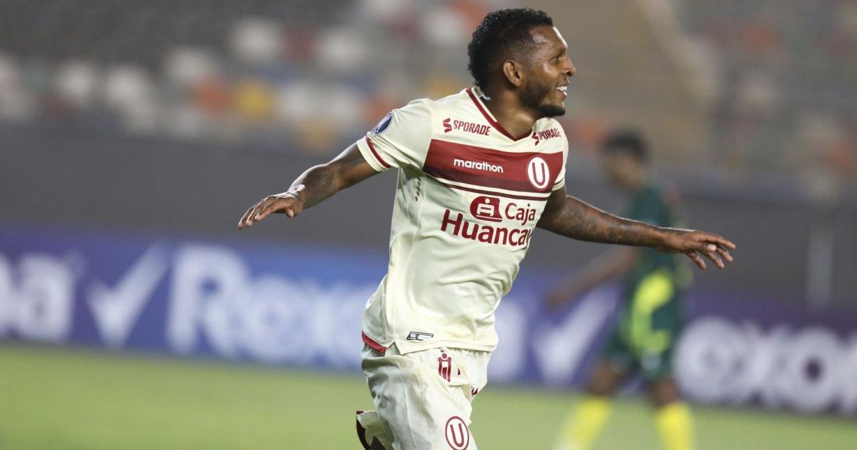 ¡Golazo de Quintero! 'Chiquitín' y el remate para el 1-0 de Universitario ante Defensa y Justicia | VIDEO