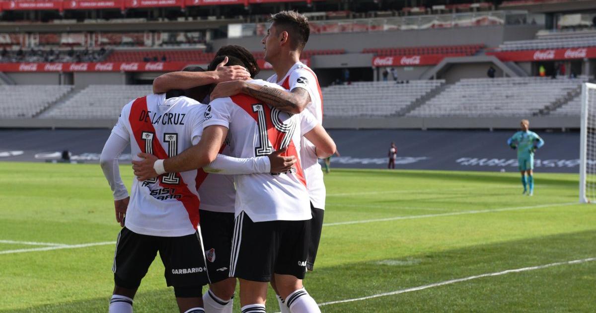 ¡A cuartos! River Plate goleó 4-1 a Aldosivi y avanzó en la Copa de la Liga Profesional