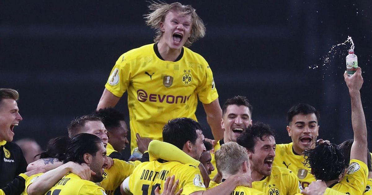 Borussia Dortmund venció 4-1 a RB Leipzig y se consagró campeón de la Copa de Alemania