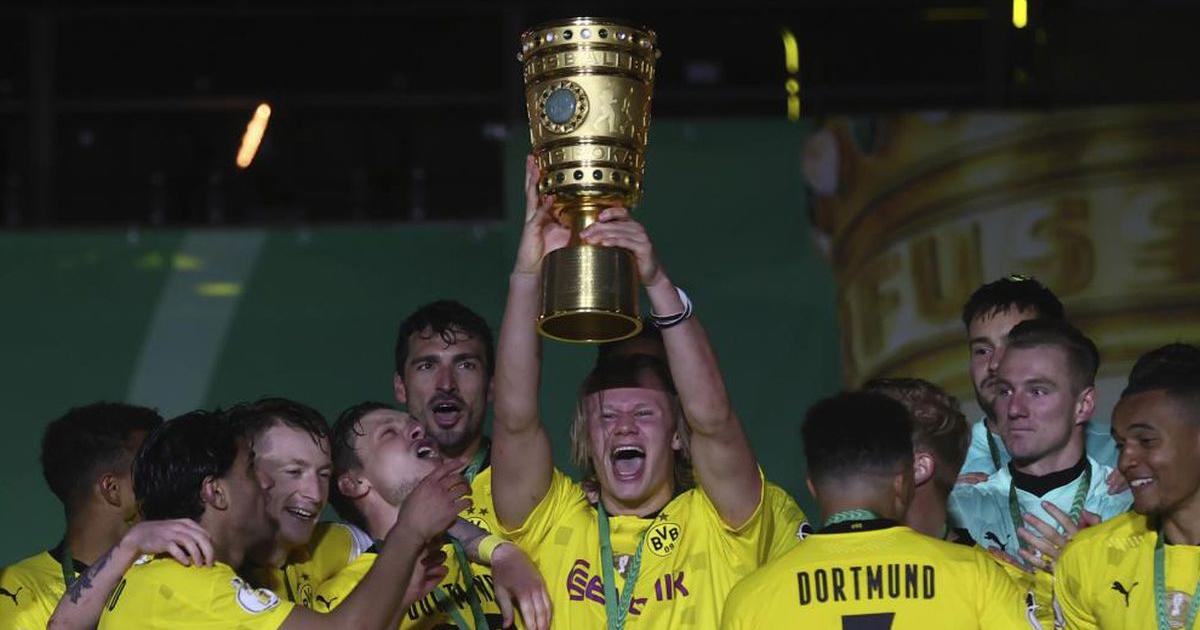 Borussia Dortmund venció 4-1 a RB Leipzig y se consagró campeón de la Copa de Alemania