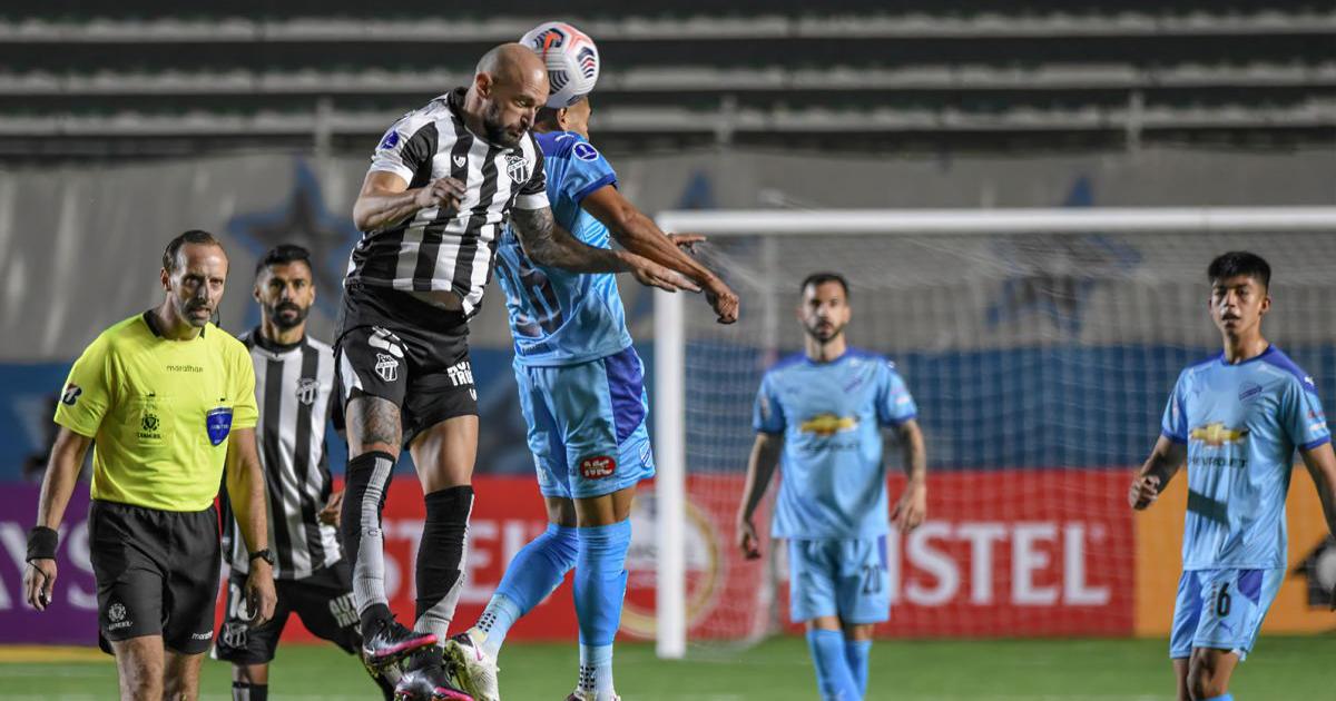 Bolivas igualó sin goles ante Ceará por la Copa Sudamericana 2021