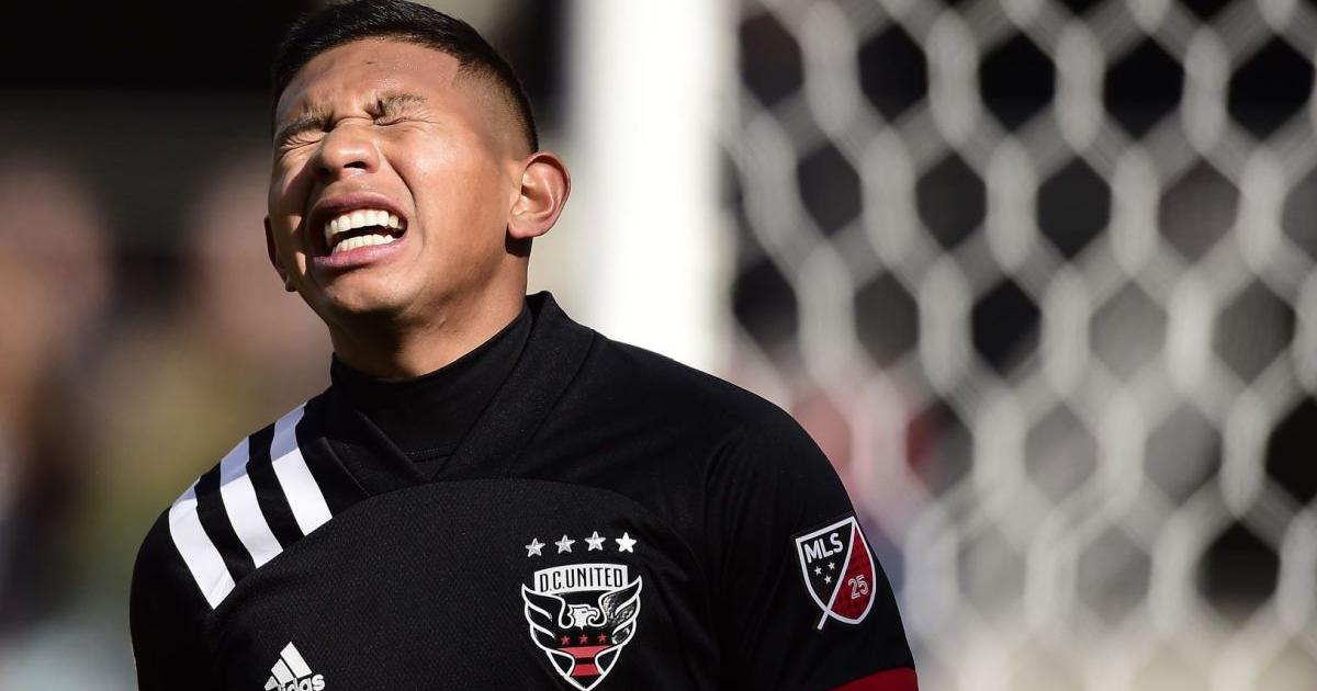 ¡Alarmas encendidas! Edison Flores salió lesionado del DC United vs. Philadelphia Union por la MLS