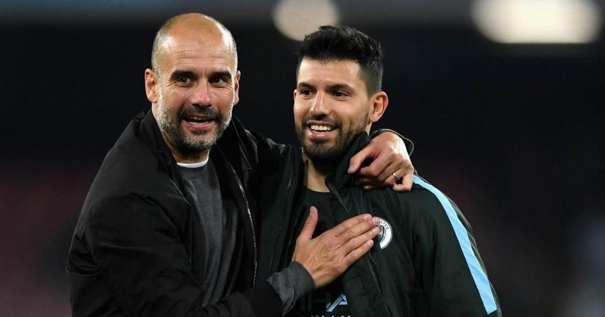 Pep Guardiola sobre Agüero: "Lo queremos mucho, me ayudó muchísimo. No podemos reemplazarlo"