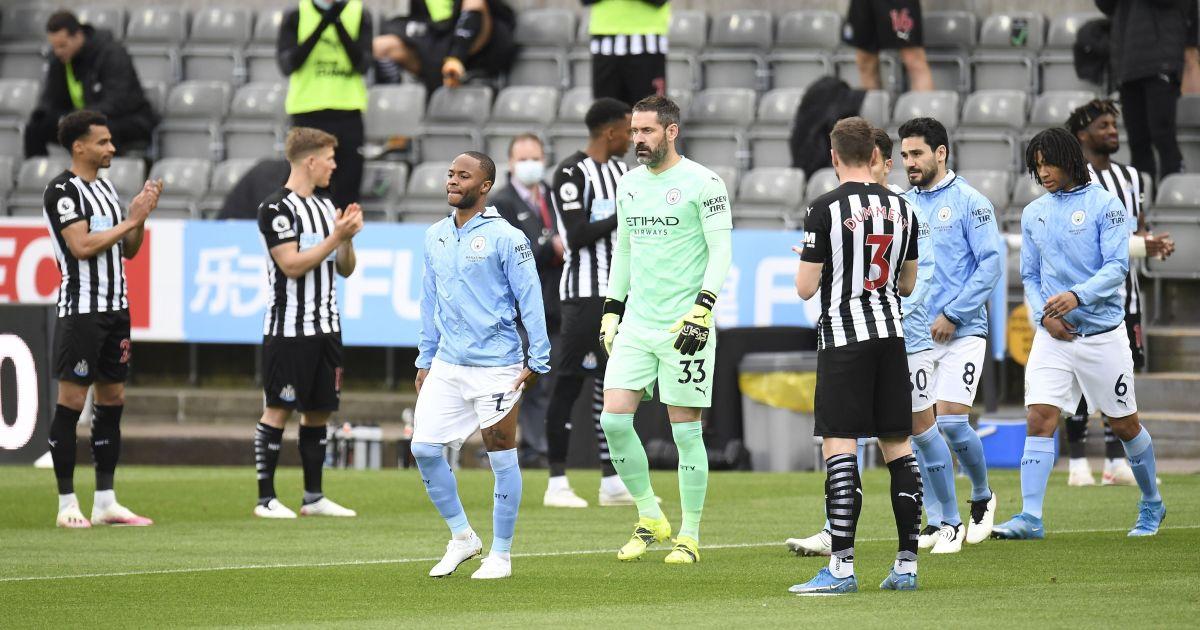 ¡Que pase el campeón! Newcastle le hizo 'pasillo' al Manchester City tras su coronación en Premier League | VIDEO
