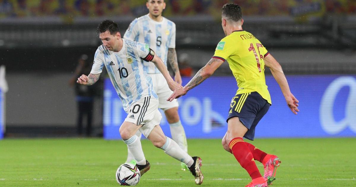 Colombia empató 2-2 ante Argentina por las eliminatorias Qatar 2022