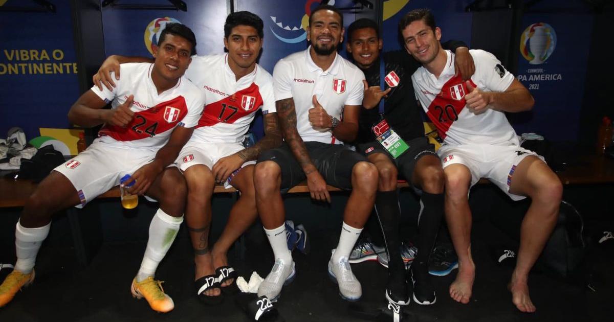 ¡Apoyo total! Así arropó la selección peruana a Callens tras su lesión por Copa América | FOTOS