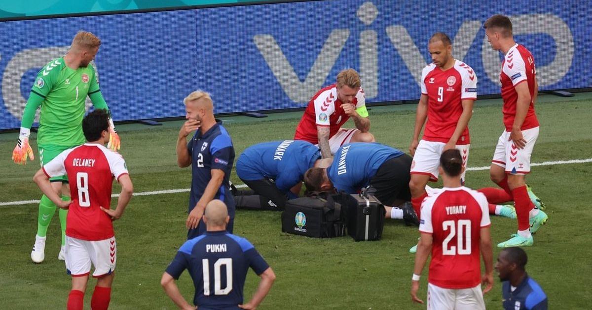 Rivales, compañeros e hinchas conmovidos tras el desmayo de Eriksen en el Dinamarca vs. Finlandia | FOTOS