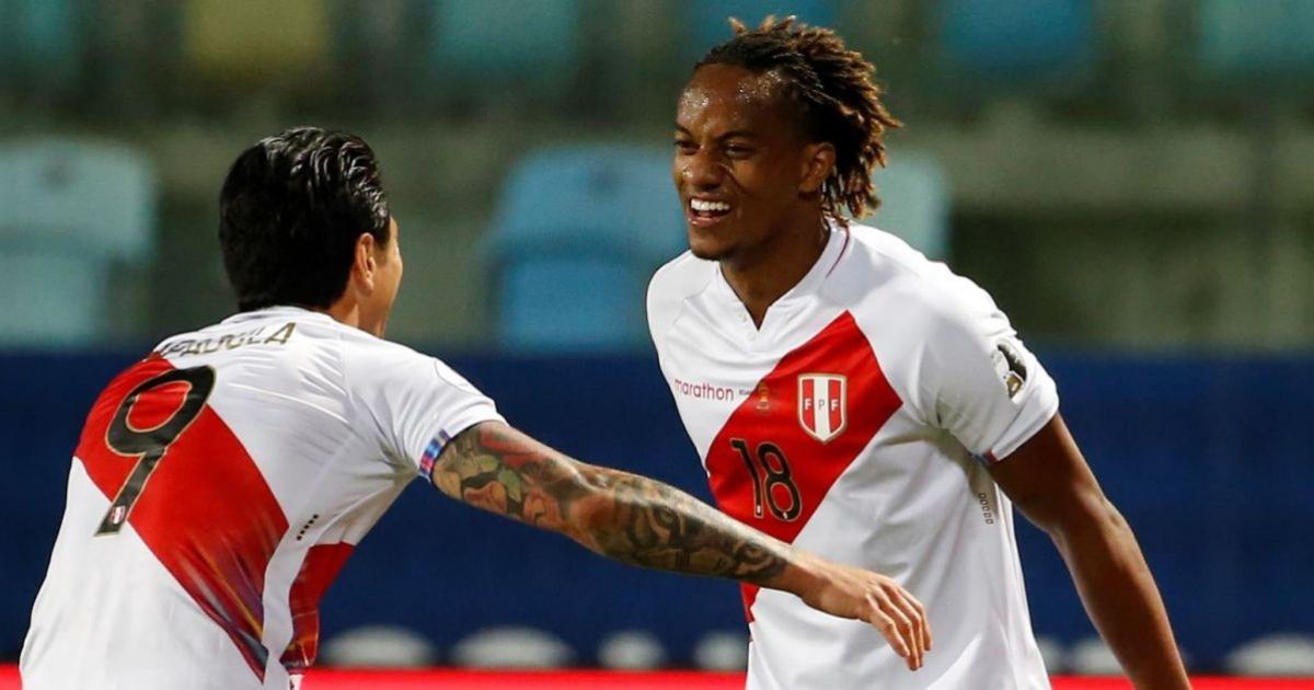 ¡Golazo, 'Culebra'! André Carrillo colocó el 1-0 en el Perú vs. Venezuela por Copa América | VIDEO