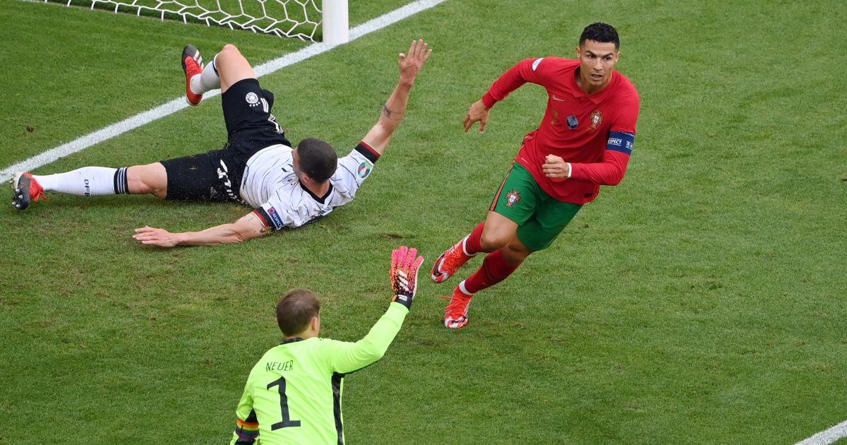 ¡Enorme! Cristiano Ronaldo marcó el 1-0 de Portugal ante Alemania | VIDEO