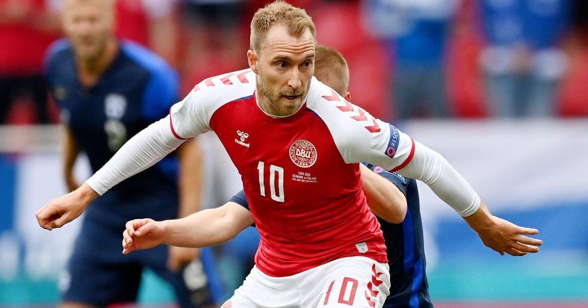 Christian Eriksen visitó la concentración de Dinamarca tras sufrir paro cardiaco