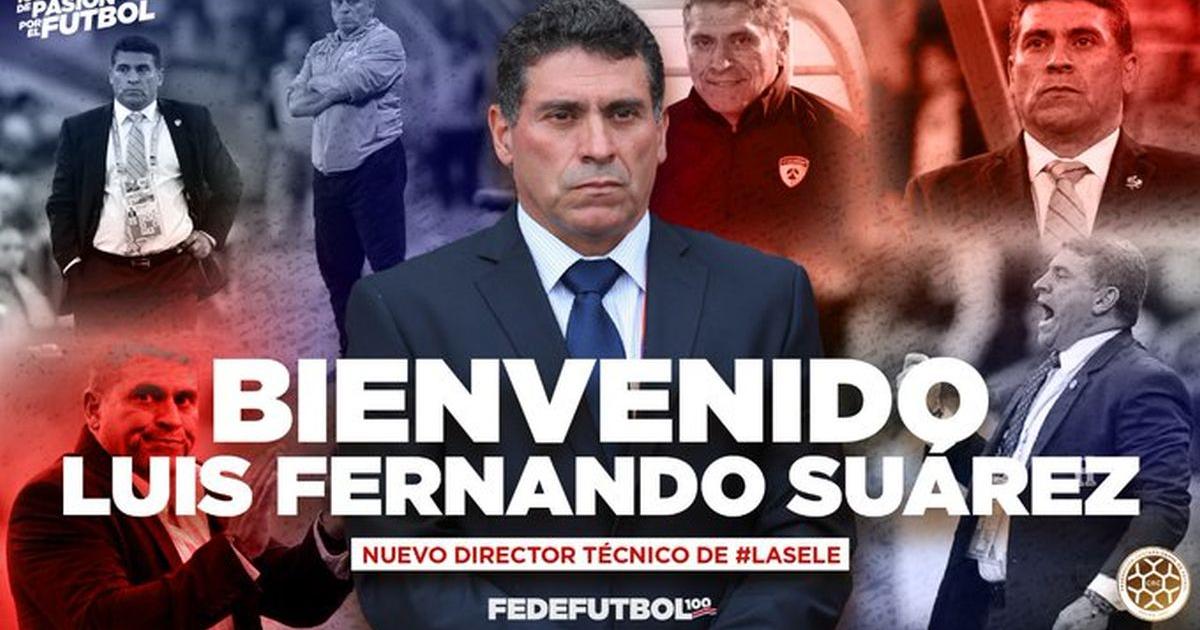 Luis Fernando Suárez en nuevo entrenador de Costa Rica
