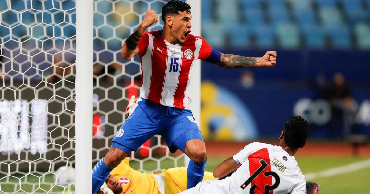 Perú vs. Paraguay: Gustavo Gómez 'empujó' el balón y marcó el 1-0 de la 'albirroja' | VIDEO