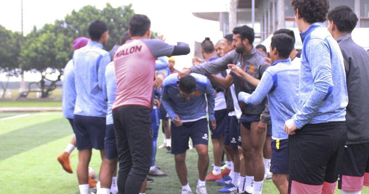 Germán Pacheco realizó su primer entrenamiento con Atlético Grau | FOTOS