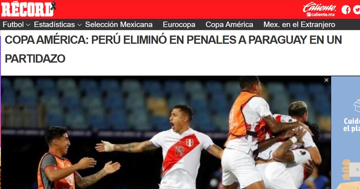 "Perú renace ante Paraguay" y todas las portadas tras pase a semis de la 'bicolor' en Copa América | FOTOS