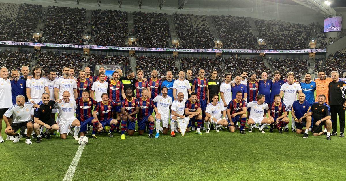 ¡Clasico merengue! Real Madrid venció por 3-2 a Barcelona en Tel Aviv