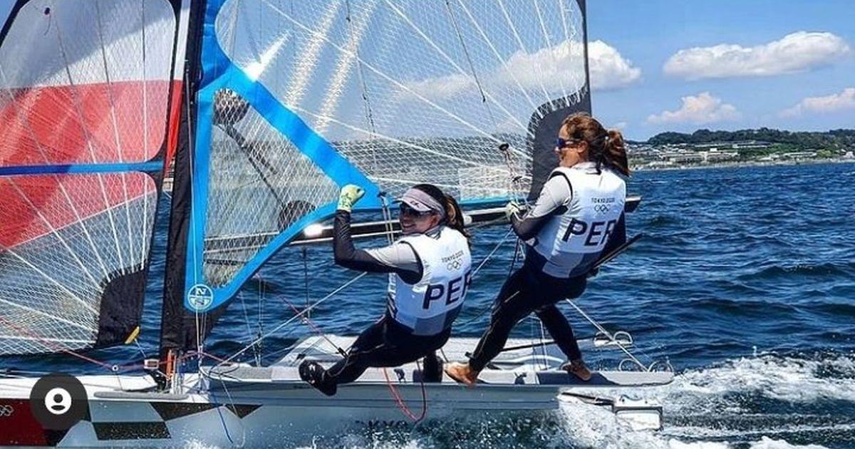 Maria Pia van Oordt  y Diana Tudela completaron las regatas 4, 5 y 6 en modalidad 49er FX de vela